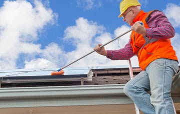 Potter Somersal soft wash roof cleaning